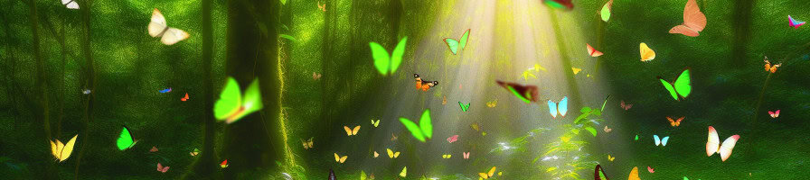 Butterfly encounters