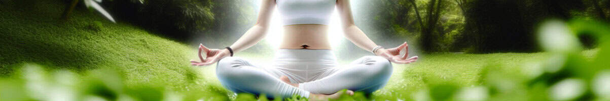 person meditating