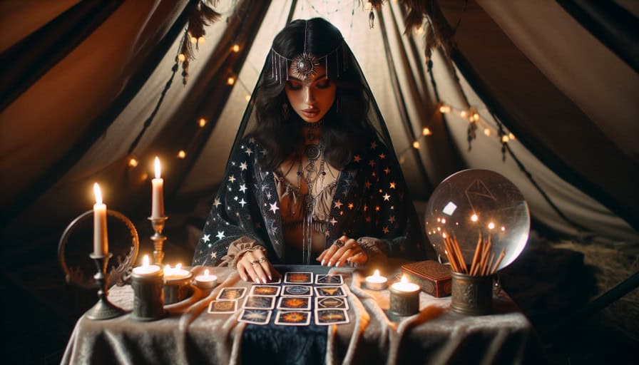 Psychic reading tarot cards