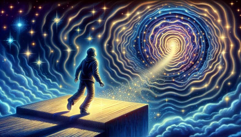 mysterious encounter in a dream