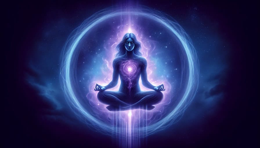 dark purple aura