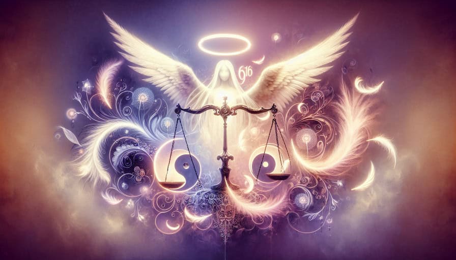 angelic symbols and harmonious balance