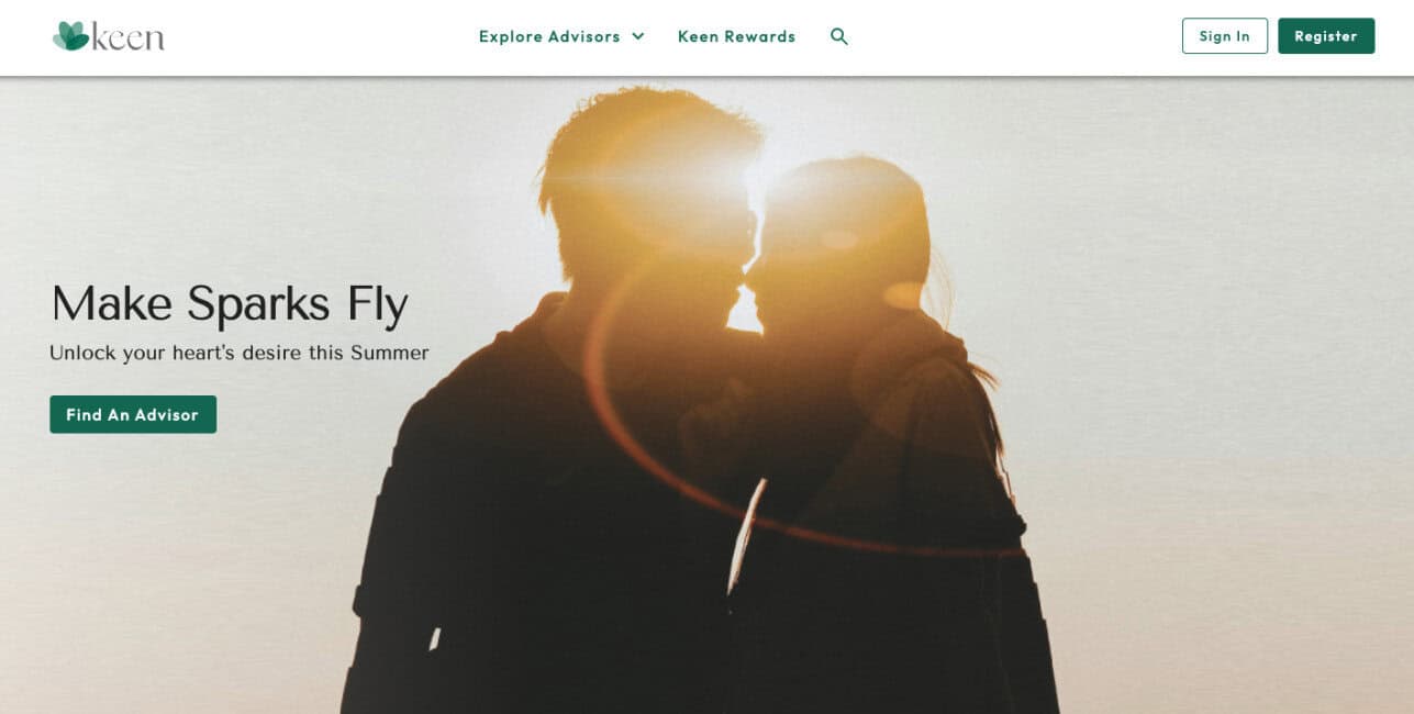 keen review homepage