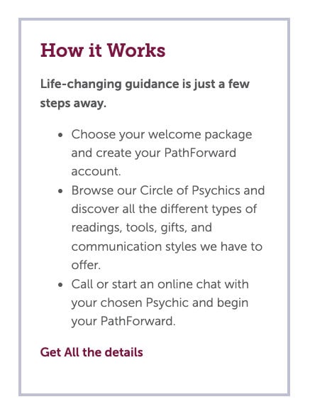 Path Forward Psychics Get Started