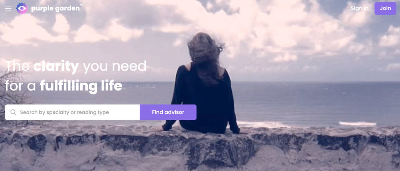 Purple Garden Homepage