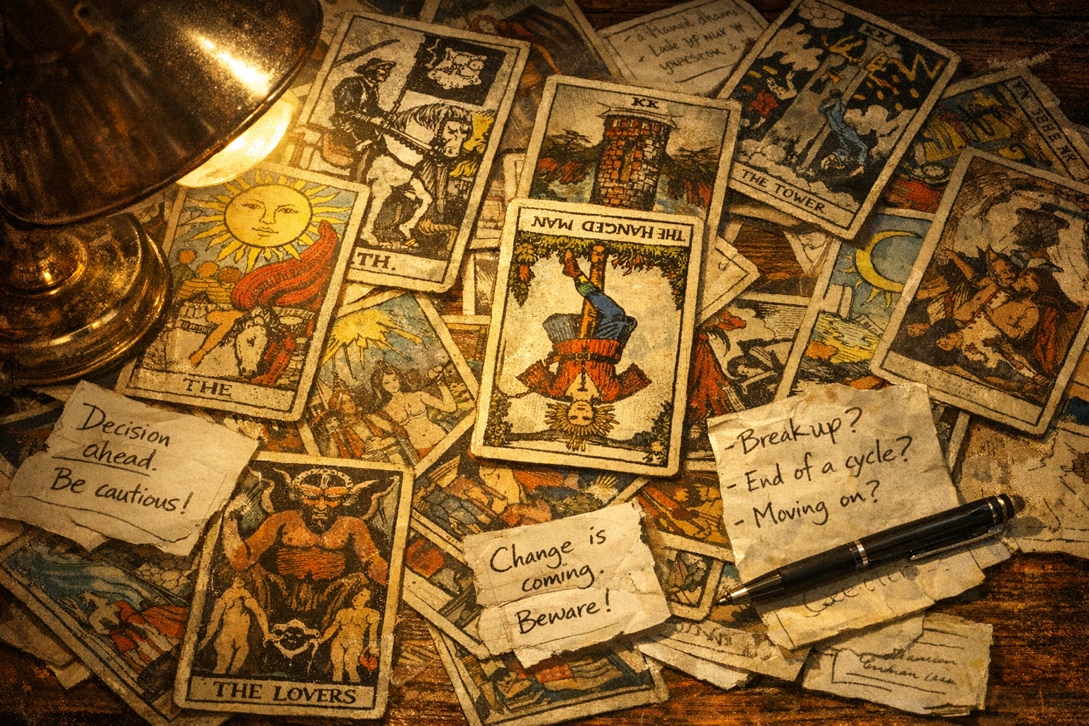 Common mistakes while reading tarot cards