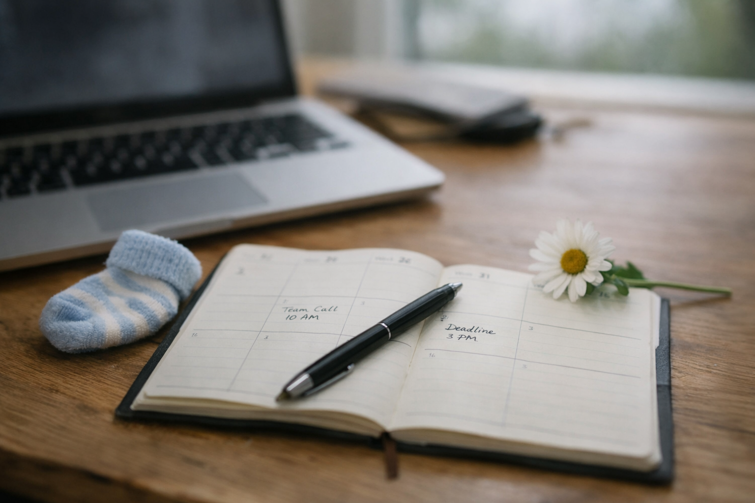 Planning a new life phase with baby items